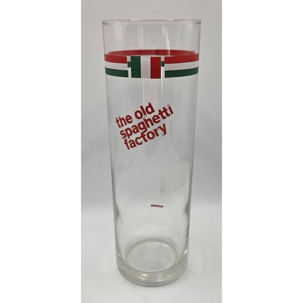 Vintage Old Spaghetti Factory Italian Soda 7" Replacement Glass